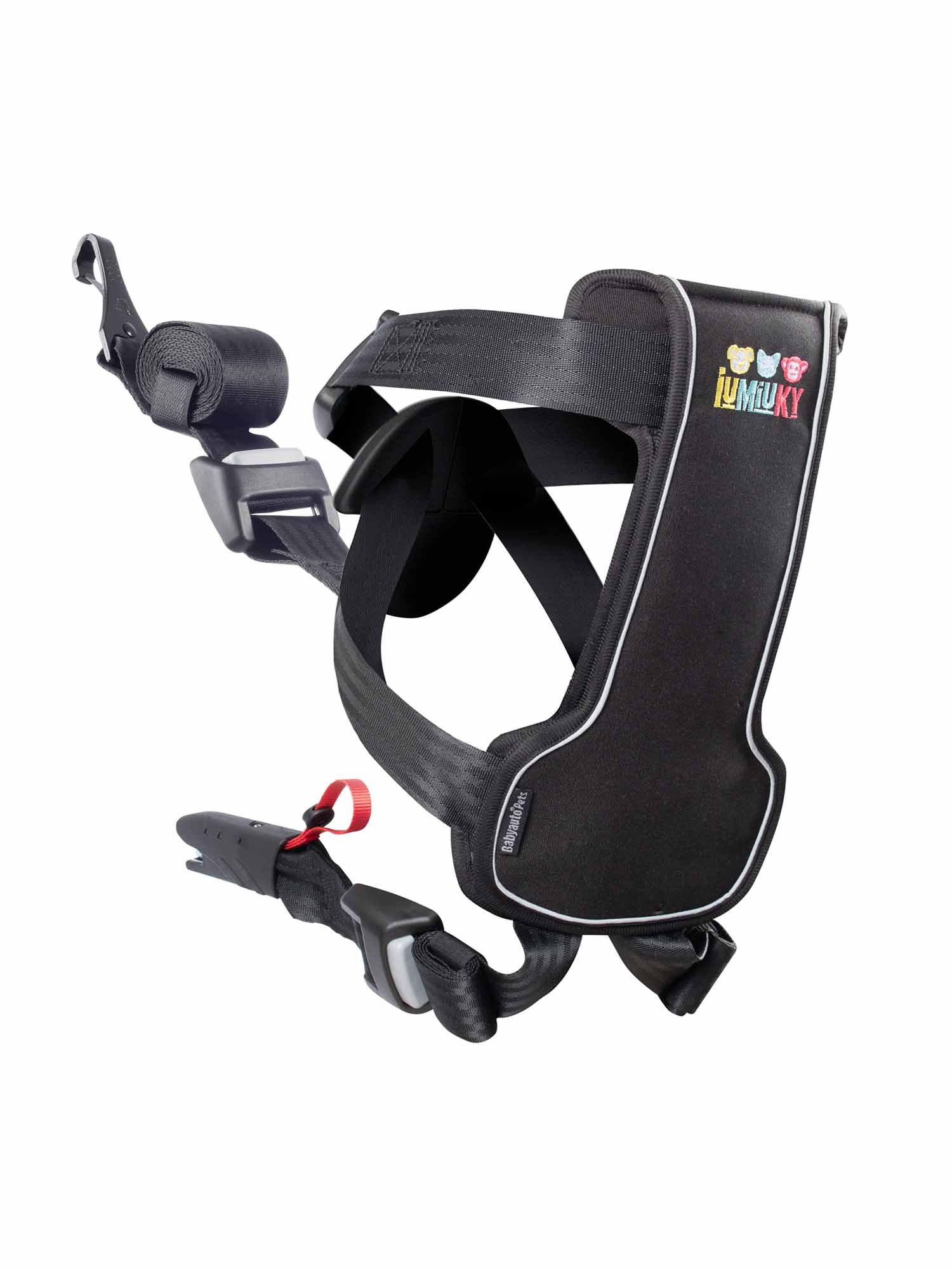 Arnés de viaje perro mediano | arnés de coche con isofix y top tether | Talla M