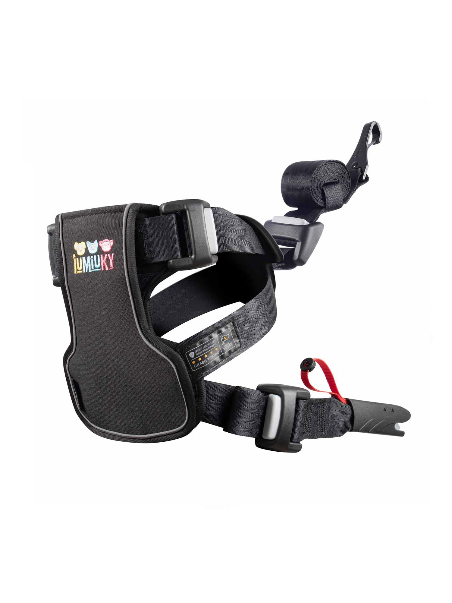 Arnés de coche perro pequeño | arnés de viaje con isofix y top tether | Talla S